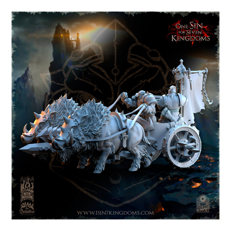 Nestah - Chars Orcs tirés par des bêtes   