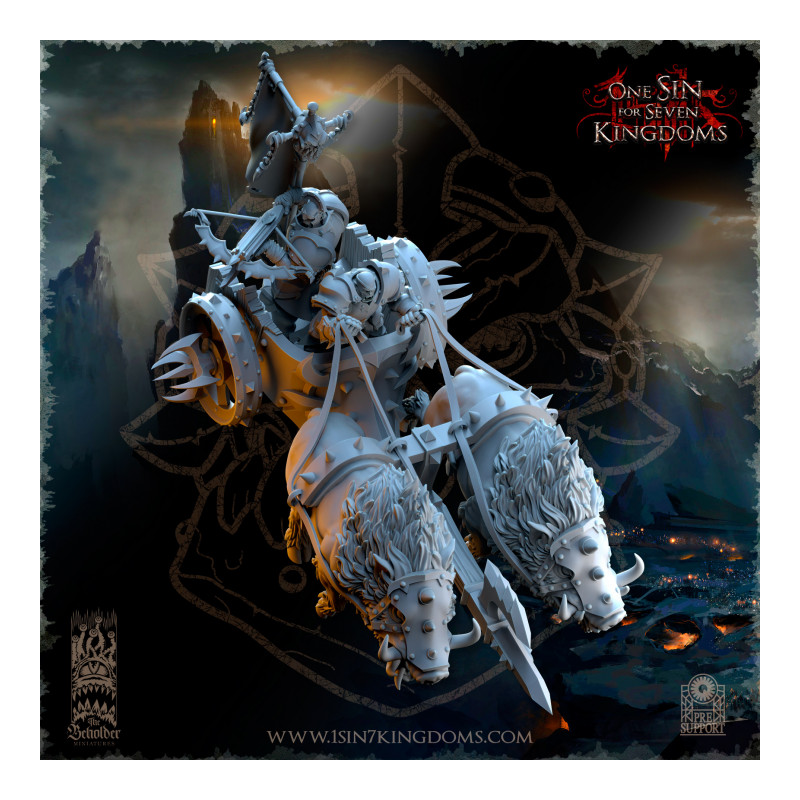 Nestah - Chars Orcs tirés par des bêtes   