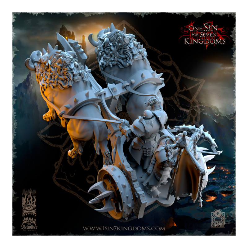 Nestah - Chars Orcs tirés par des bêtes   