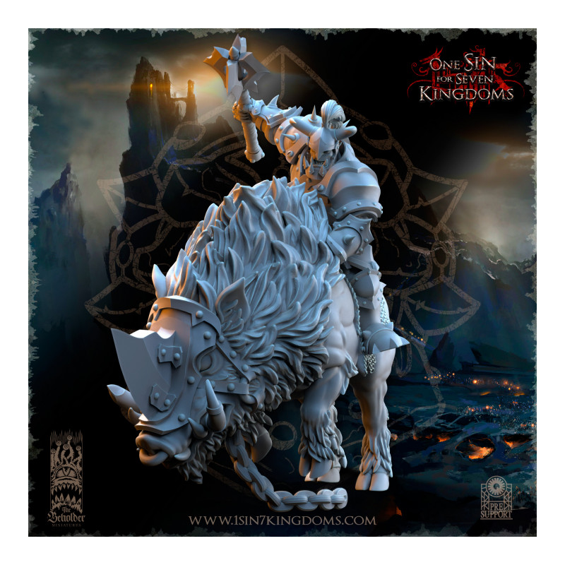 Nestah - Cavaliers orcs sur sangliers   