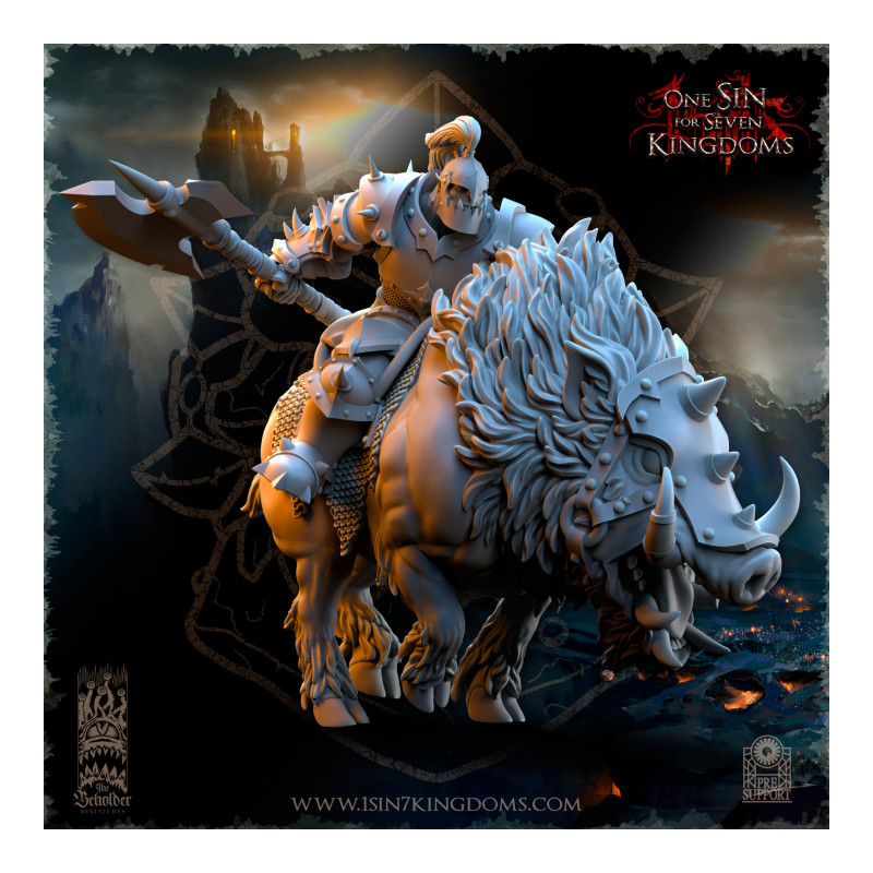 Nestah - Cavaliers orcs sur sangliers   