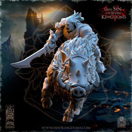 Nestah - Cavaliers orcs sur sangliers   