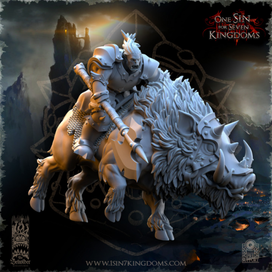 Nestah - Cavaliers orcs sur sangliers   