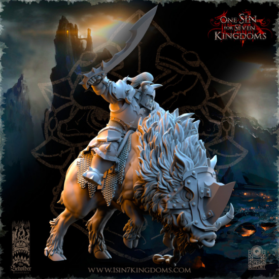 Nestah - Cavaliers orcs sur sangliers   