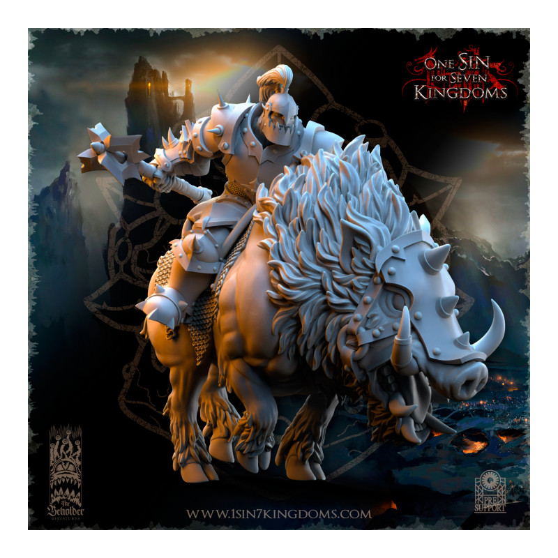 Nestah - Cavaliers orcs sur sangliers   