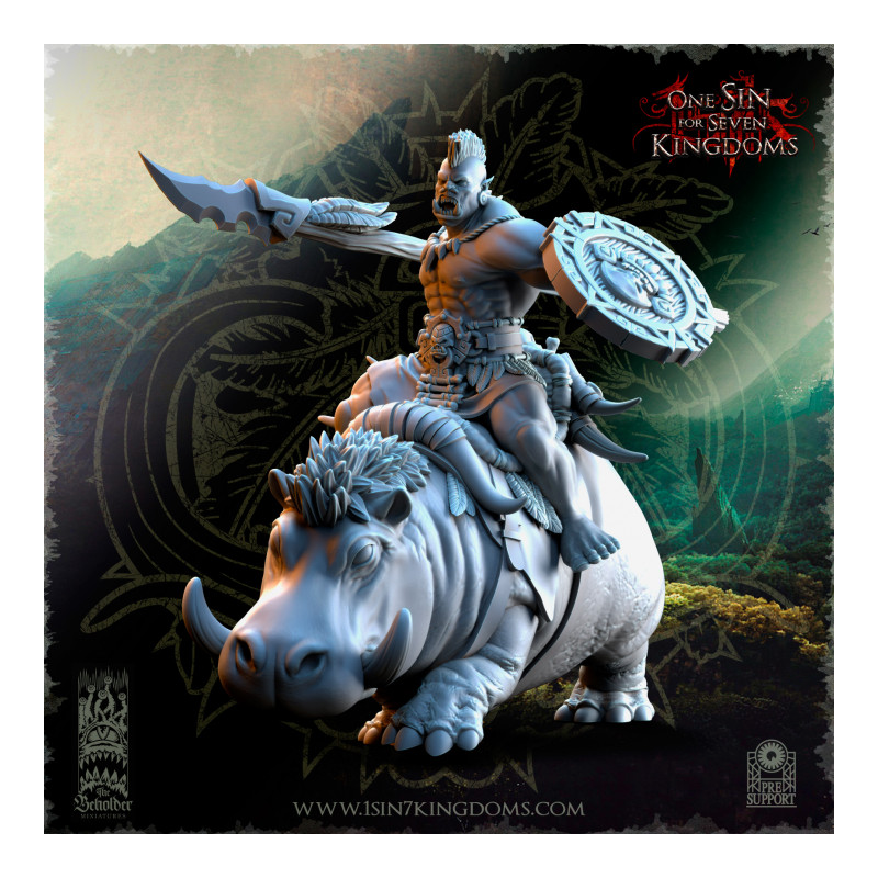 Salanaar – Cavaliers Orcs sur Hippo de guerre    