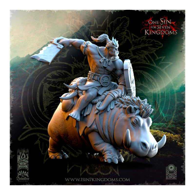 Salanaar – Cavaliers Orcs sur Hippo de guerre    