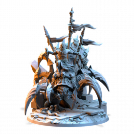 Salanaar – Orcs chaman sur araignée  