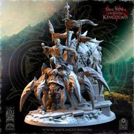 Salanaar – Orcs chaman sur araignée   (2)