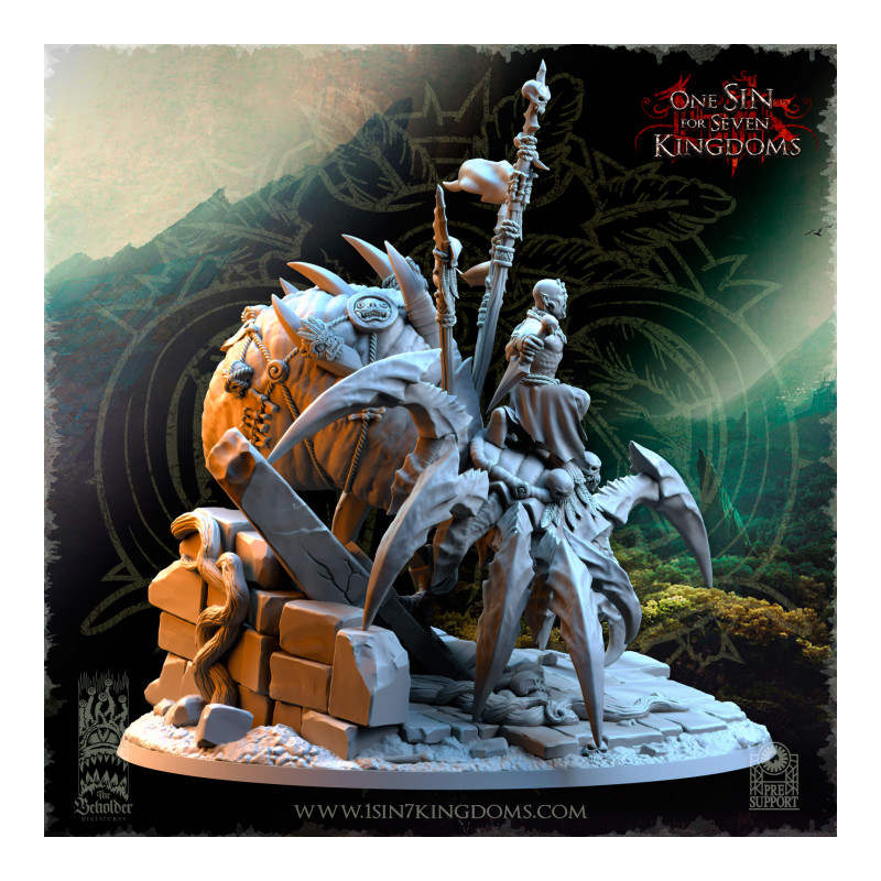 Salanaar – Orcs chaman sur araignée  