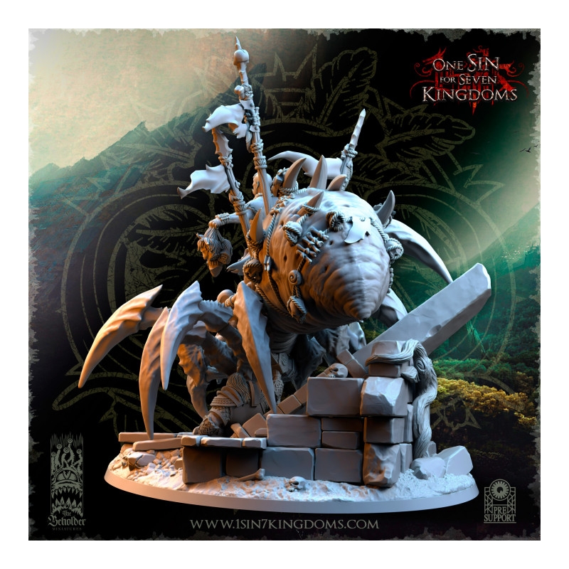 Salanaar – Orcs chaman sur araignée  