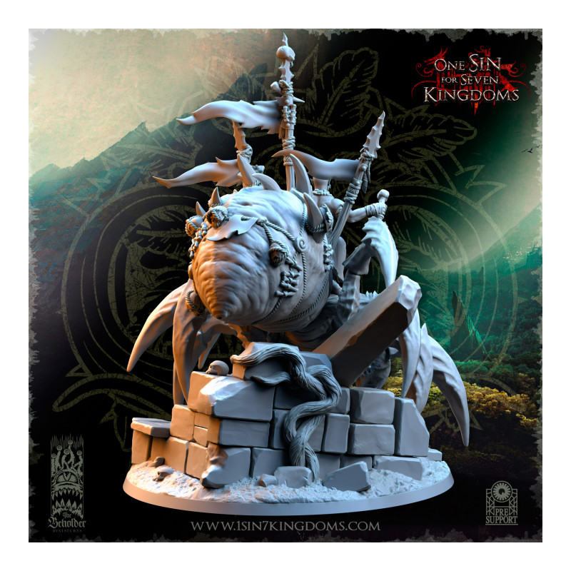 Salanaar – Orcs chaman sur araignée  