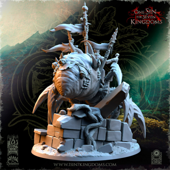 Salanaar – Orcs chaman sur araignée  