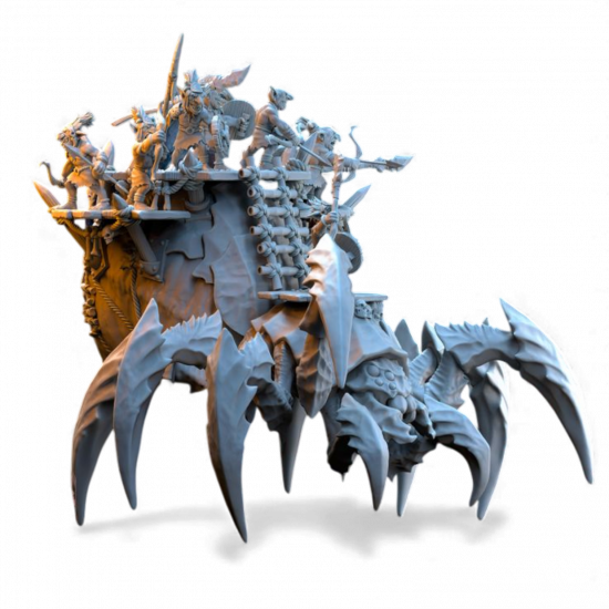 The Black Horde - Gobelin sur Araignée Béhémoth  