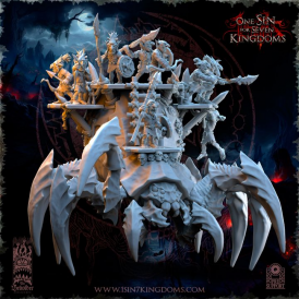 The Black Horde - Gobelin sur Araignée Béhémoth   (2)