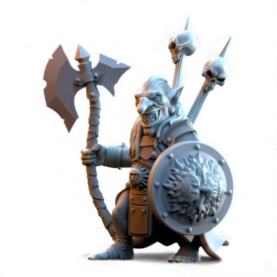 The Black Horde - Mortus, Seigneur de Guerre Gobelin  