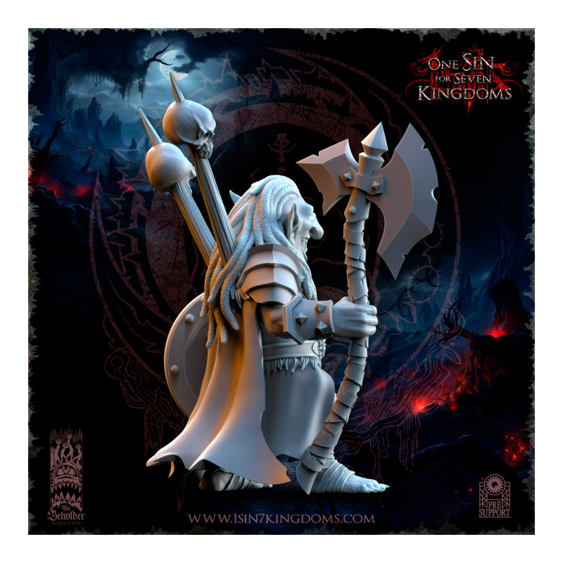 The Black Horde - Mortus, Seigneur de Guerre Gobelin  