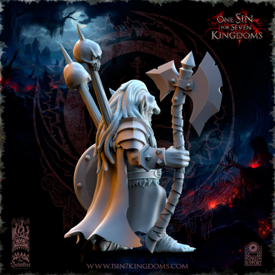 The Black Horde - Mortus, Seigneur de Guerre Gobelin  