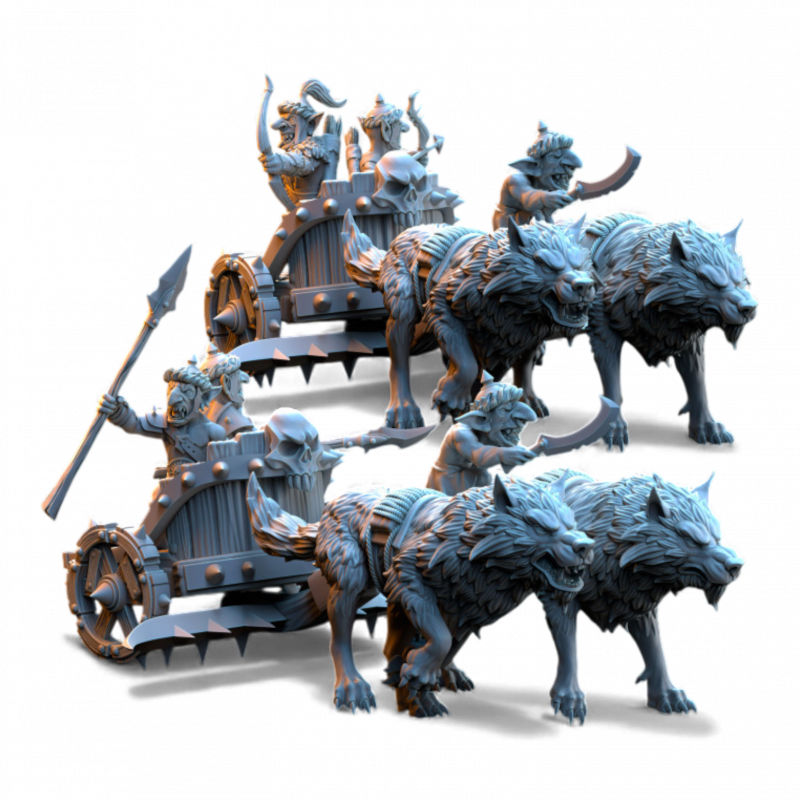 The Black Horde - Char de Guerre Gobelins  