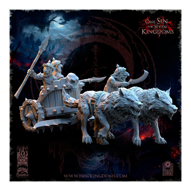 The Black Horde - Char de Guerre Gobelins  