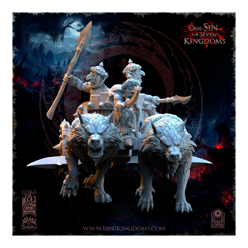 The Black Horde - Char de Guerre Gobelins  