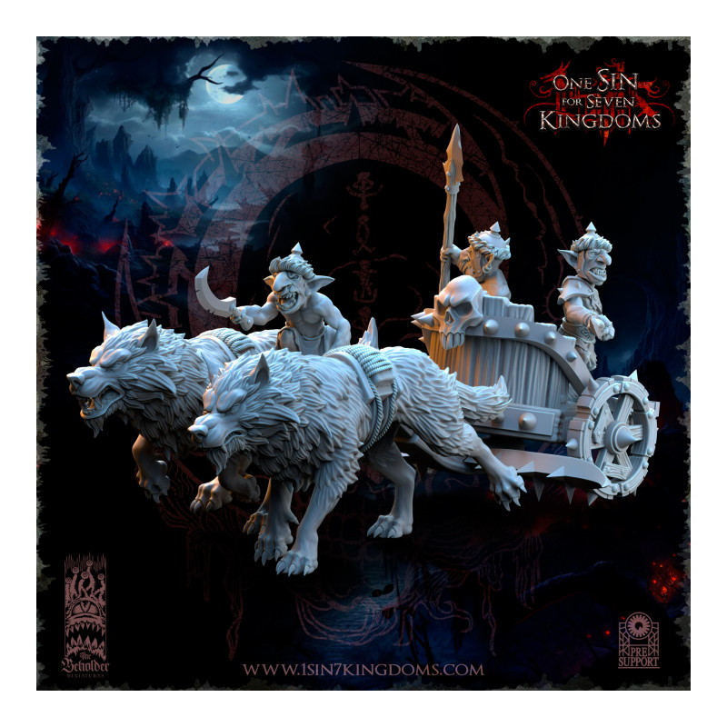 The Black Horde - Char de Guerre Gobelins  