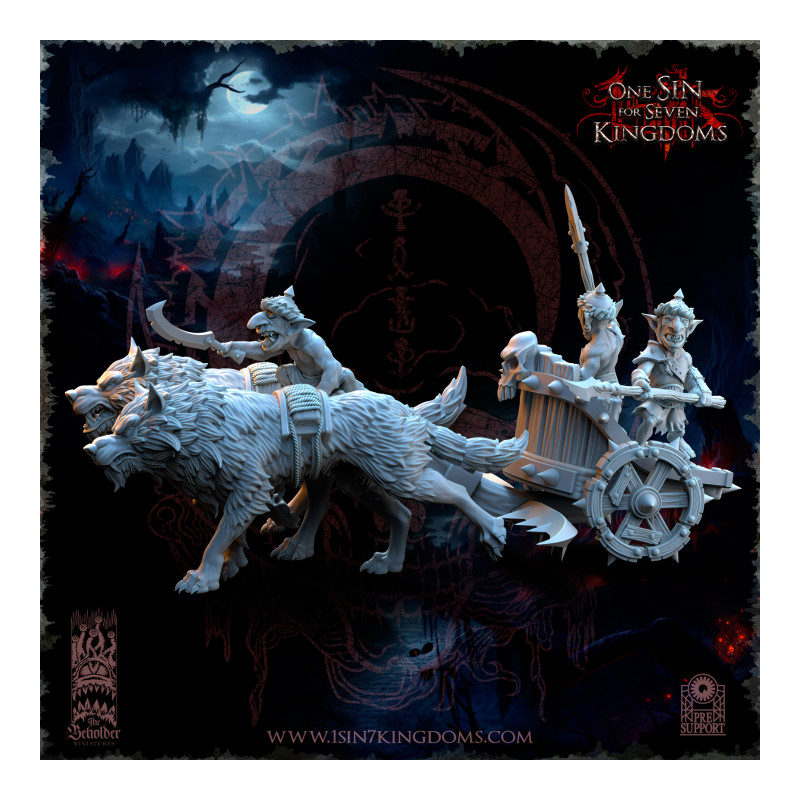 The Black Horde - Char de Guerre Gobelins  