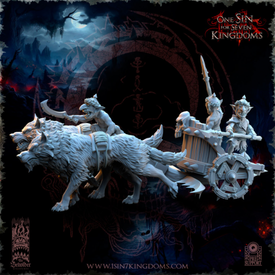 The Black Horde - Char de Guerre Gobelins  