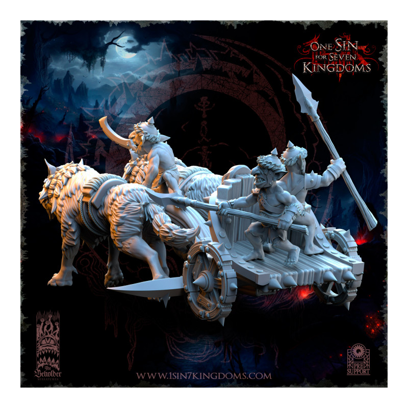 The Black Horde - Char de Guerre Gobelins  