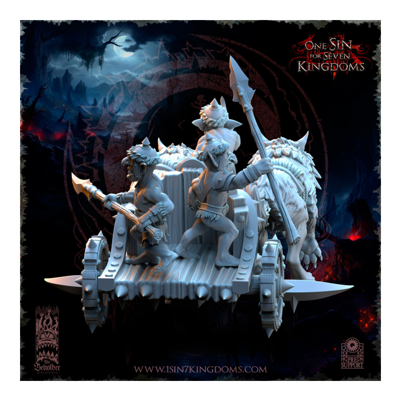 The Black Horde - Char de Guerre Gobelins  