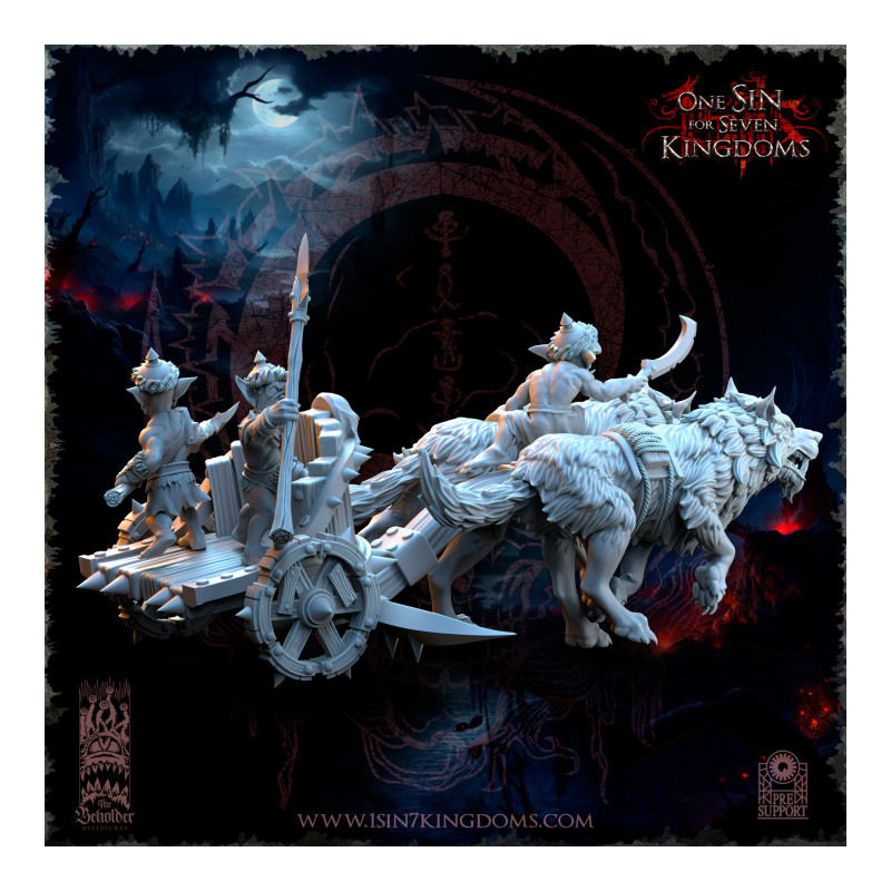 The Black Horde - Char de Guerre Gobelins  