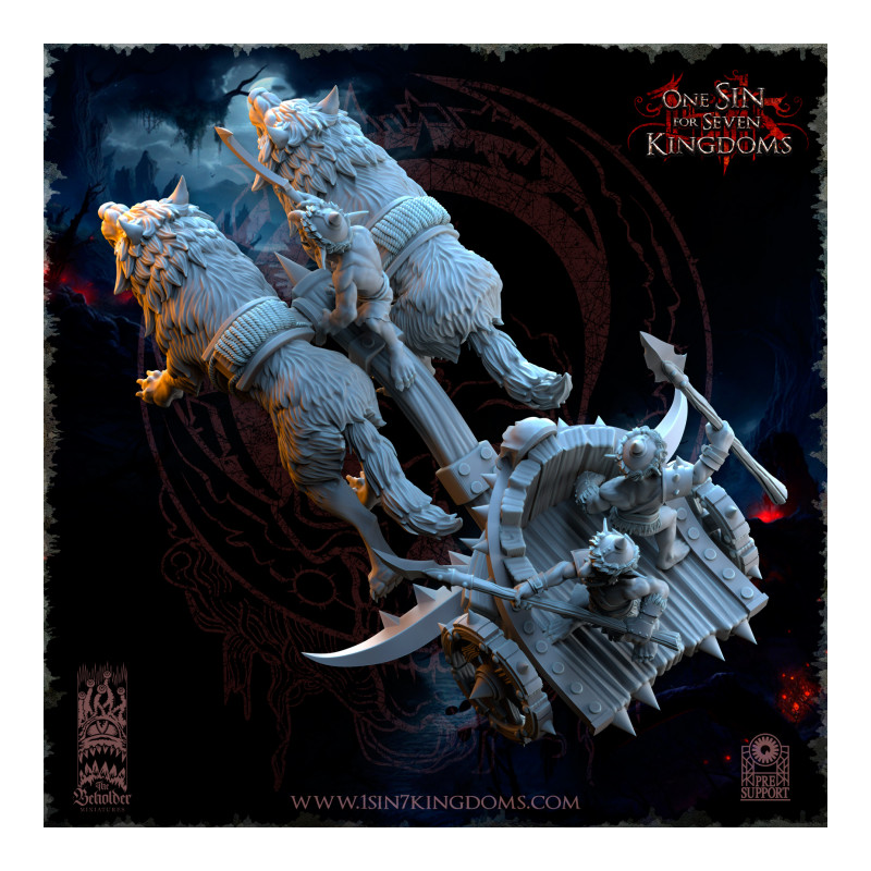 The Black Horde - Char de Guerre Gobelins  