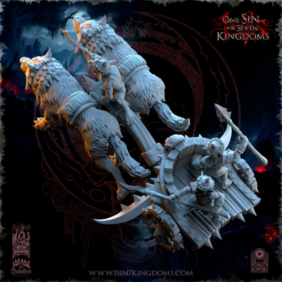 The Black Horde - Char de Guerre Gobelins  