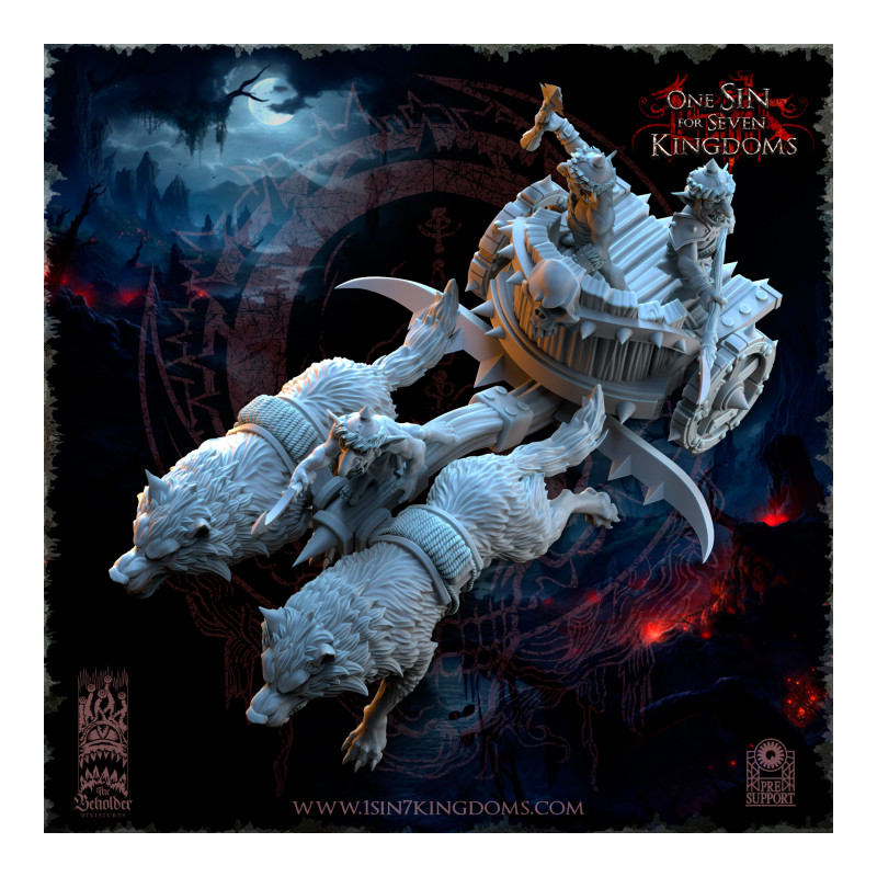 The Black Horde - Char de Guerre Gobelins  