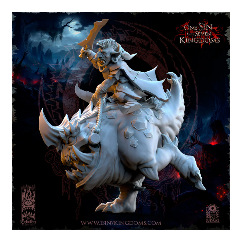 The Black Horde - Wurtbelz, Chef Gobelin sur Kavehorror  