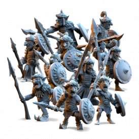 The Black Horde - Gobelins Guerriers du Désert    