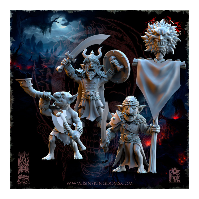 The Black Horde - Gobelins Guerriers du Désert    