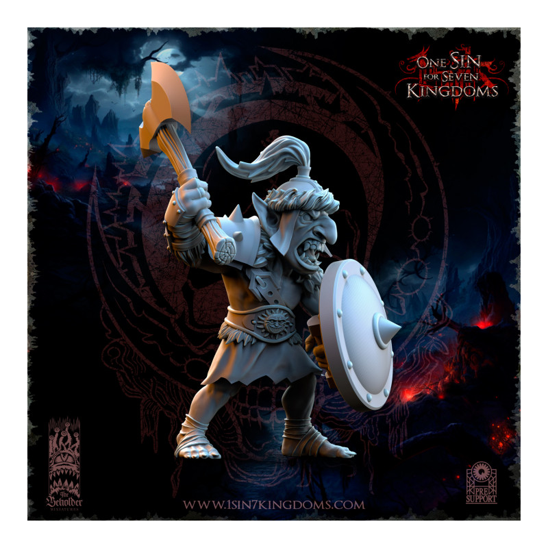 The Black Horde - Gobelins Guerriers du Désert    