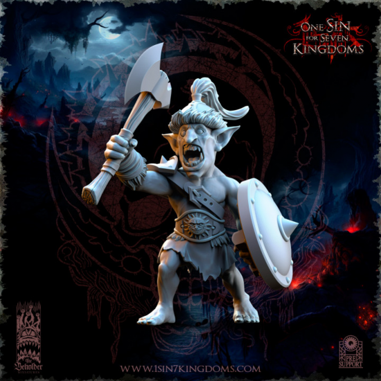 The Black Horde - Gobelins Guerriers du Désert    