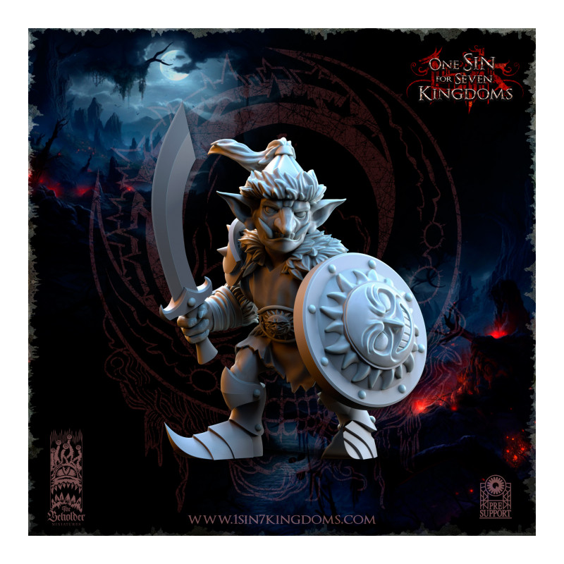 The Black Horde - Gobelins Guerriers du Désert    