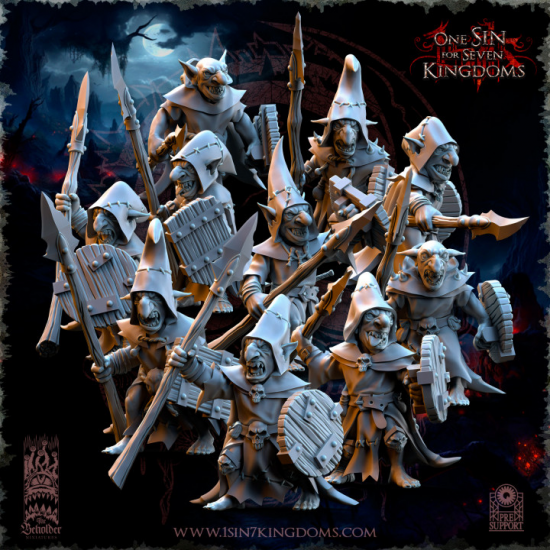 The Black Horde - Gobelins Guerriers    