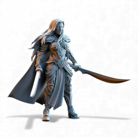 Hauts Elfes Silvermoor - Capitaine Lyriel  