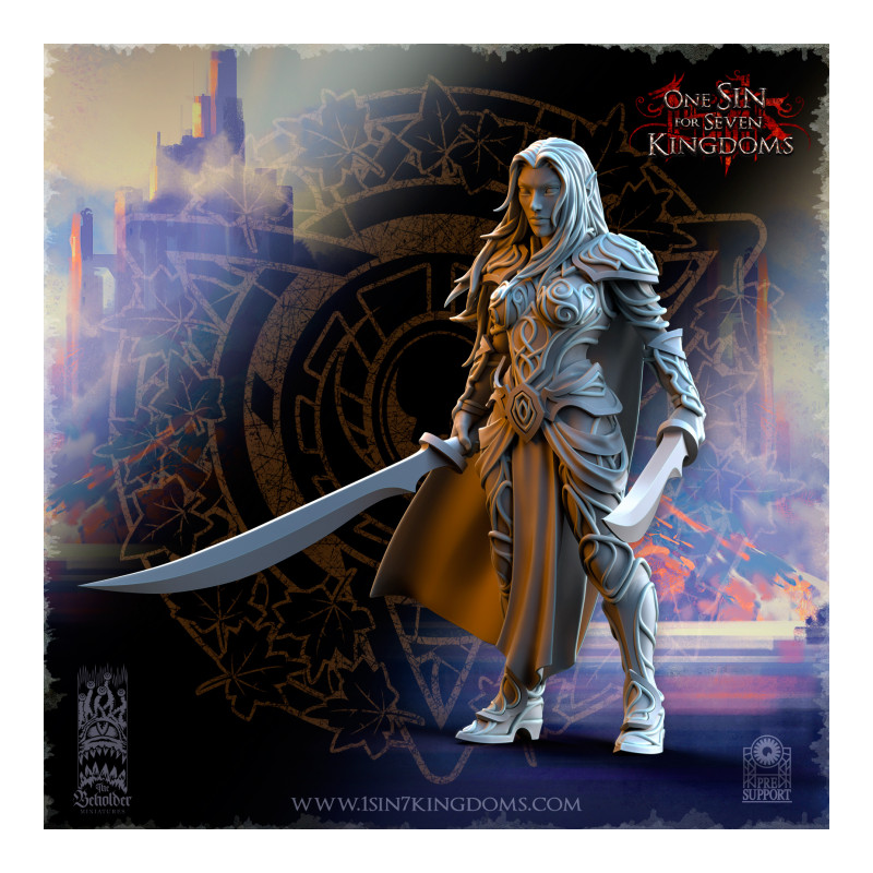 Hauts Elfes Silvermoor - Capitaine Lyriel  