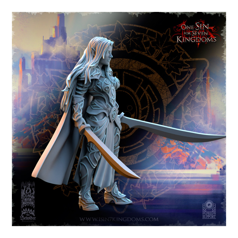 Hauts Elfes Silvermoor - Capitaine Lyriel  