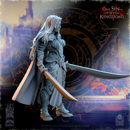 Hauts Elfes Silvermoor - Capitaine Lyriel  