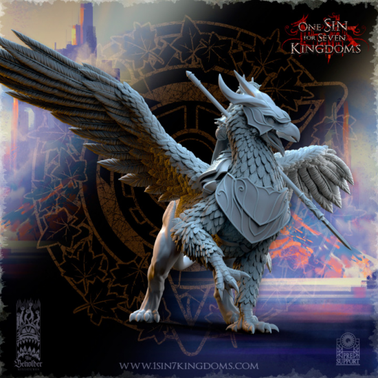 Hauts Elfes Silvermoor – Ashur, Héros sur Gryphon de Guerre  
