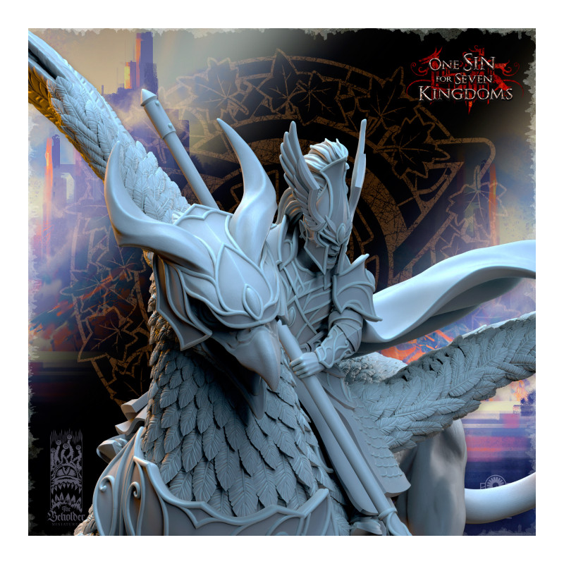 Hauts Elfes Silvermoor – Ashur, Héros sur Gryphon de Guerre  