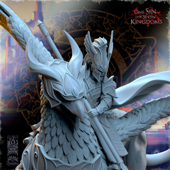 Hauts Elfes Silvermoor – Ashur, Héros sur Gryphon de Guerre  