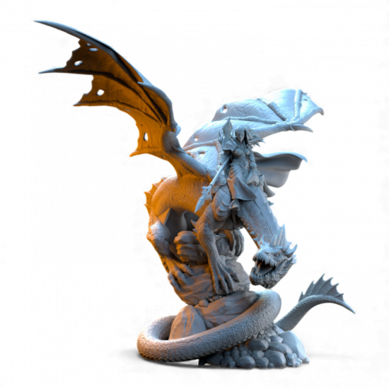 Hauts Elfes Silvermoor - Ynariel, Princesse des Elfes sur Dragon  