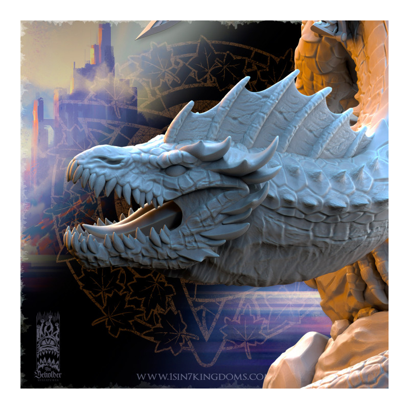 Hauts Elfes Silvermoor - Ynariel, Princesse des Elfes sur Dragon  